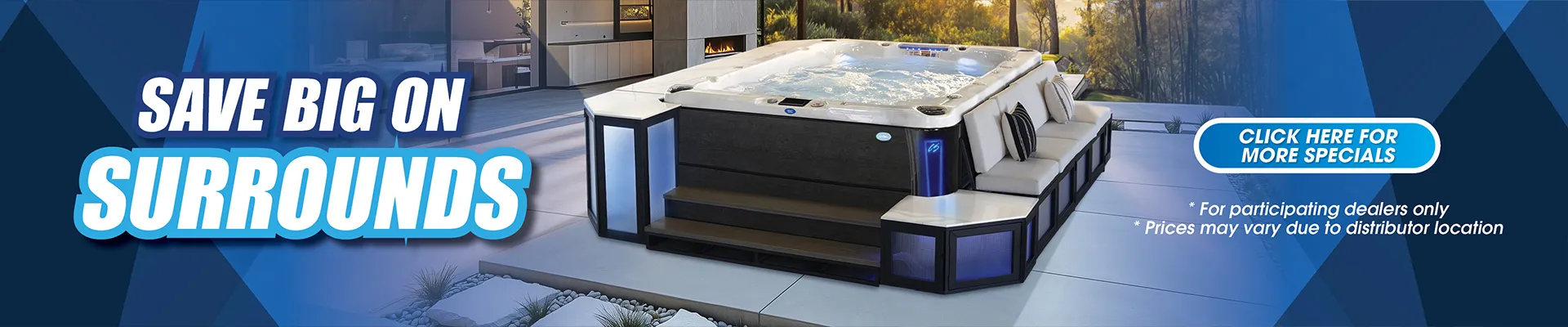 Calspas hot tub being used in a family setting - Calgary