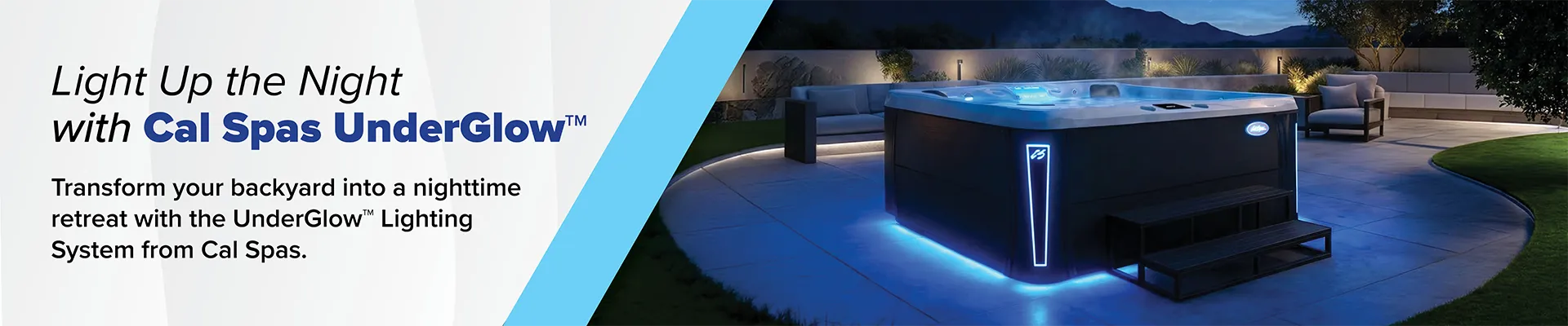 Calspas hot tub being used in a family setting - Calgary